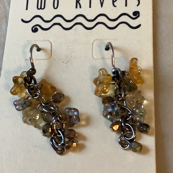 Two Rivers earrings - Picture 2 of 5